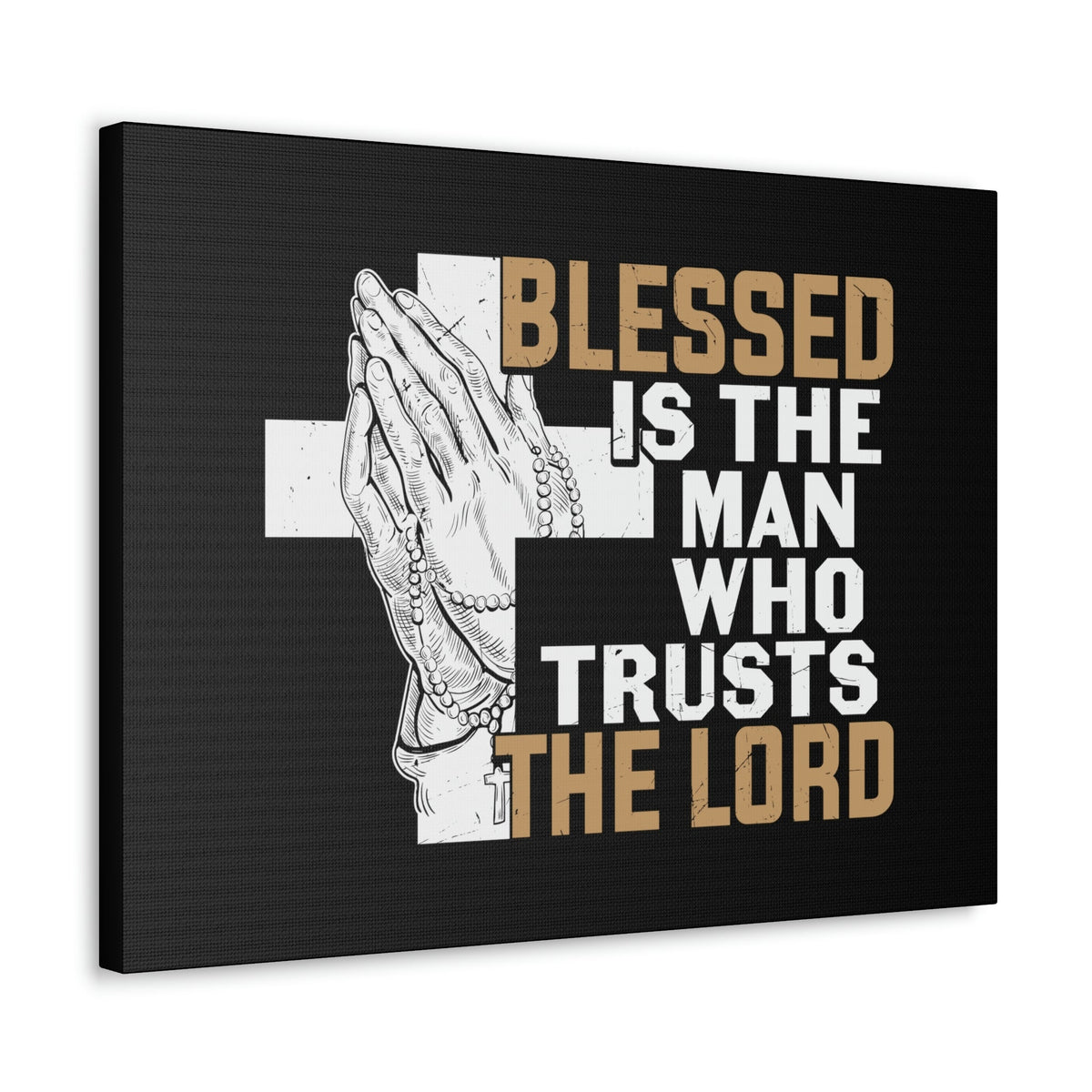 Scripture Walls Man Who Trusts The Lord Jeremiah 17:7 Christian Wall Art Bible Verse Print Ready to Hang Unframed-Express Your Love Gifts