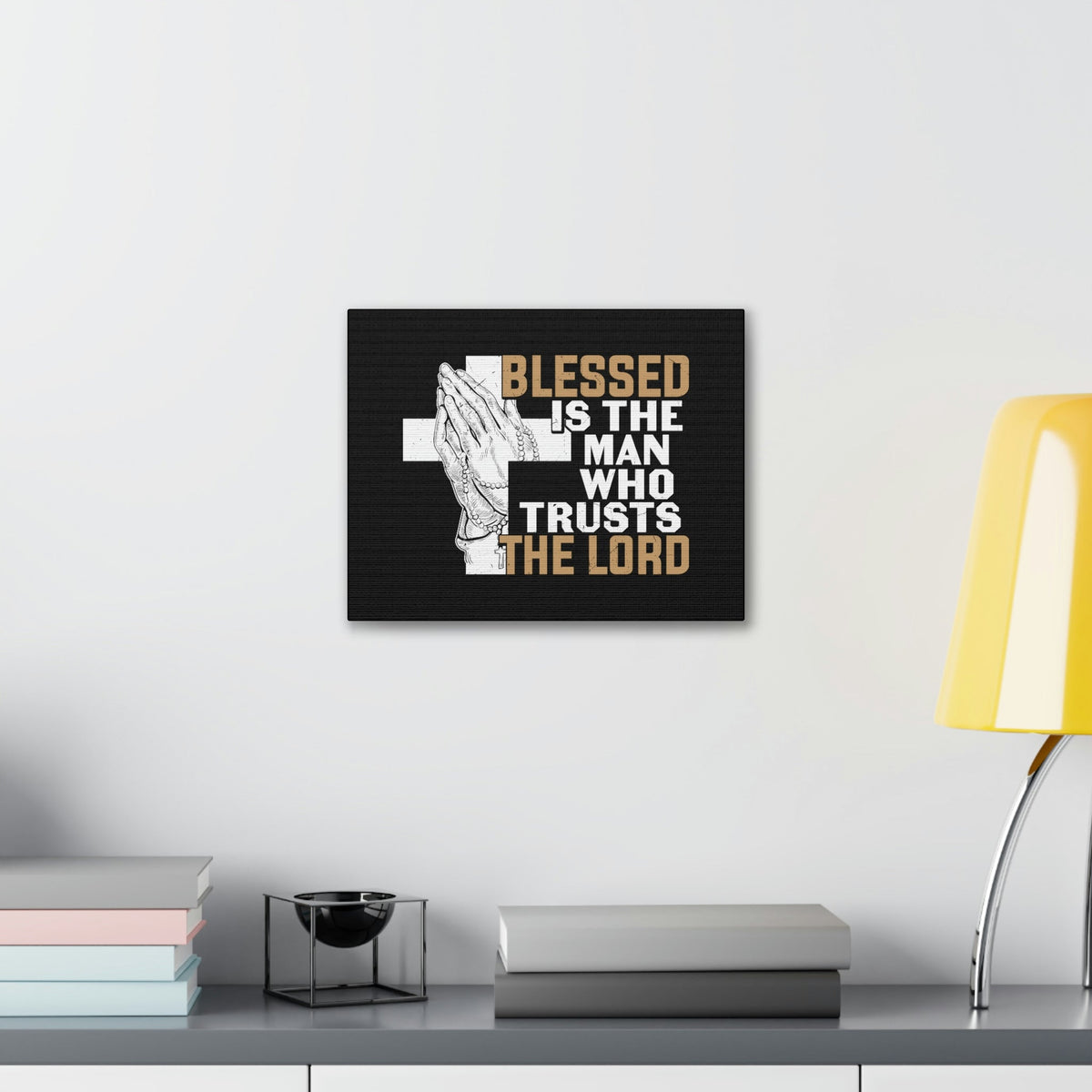 Scripture Walls Man Who Trusts The Lord Jeremiah 17:7 Christian Wall Art Bible Verse Print Ready to Hang Unframed-Express Your Love Gifts