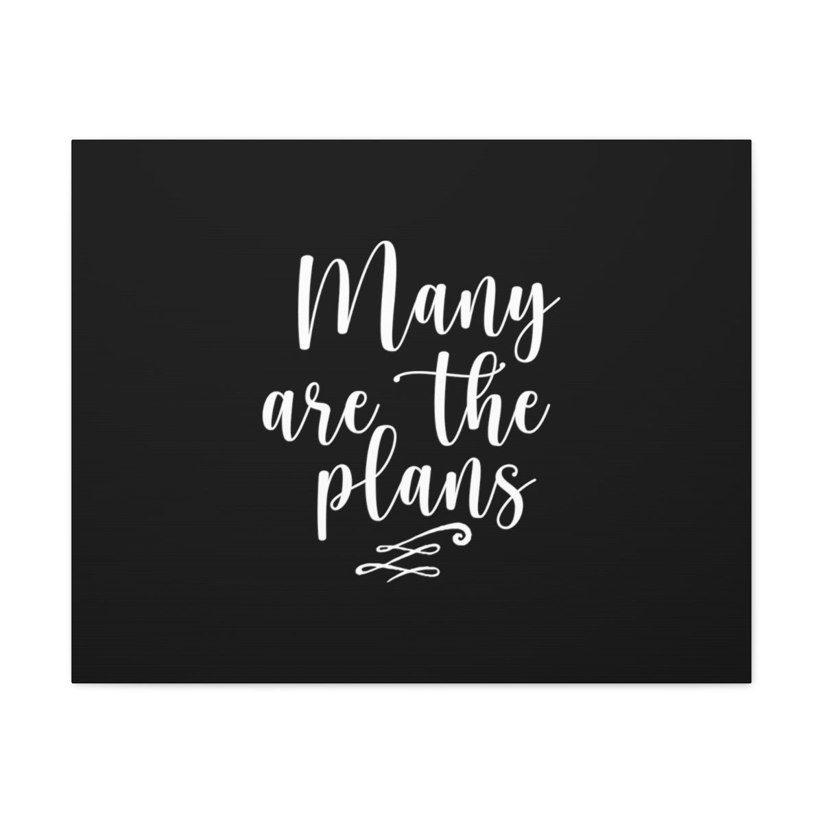 Scripture Walls Many Are The Plans Jeremiah 29:11 Christian Wall Art Bible Verse Print Ready to Hang Unframed-Express Your Love Gifts