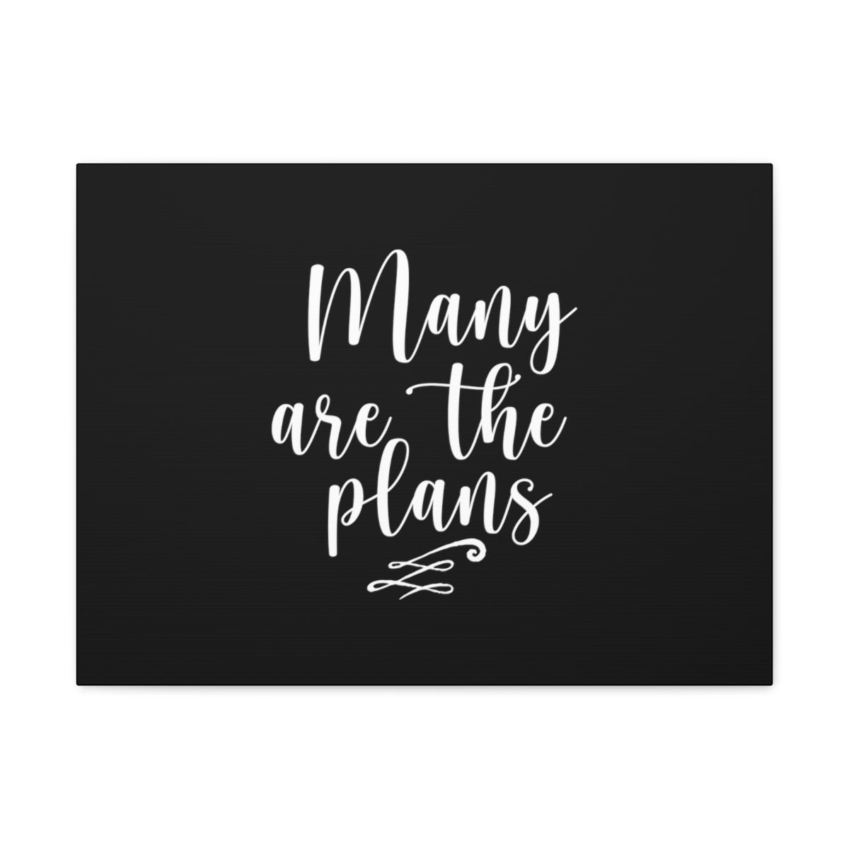 Scripture Walls Many Are The Plans Jeremiah 29:11 Christian Wall Art Bible Verse Print Ready to Hang Unframed-Express Your Love Gifts