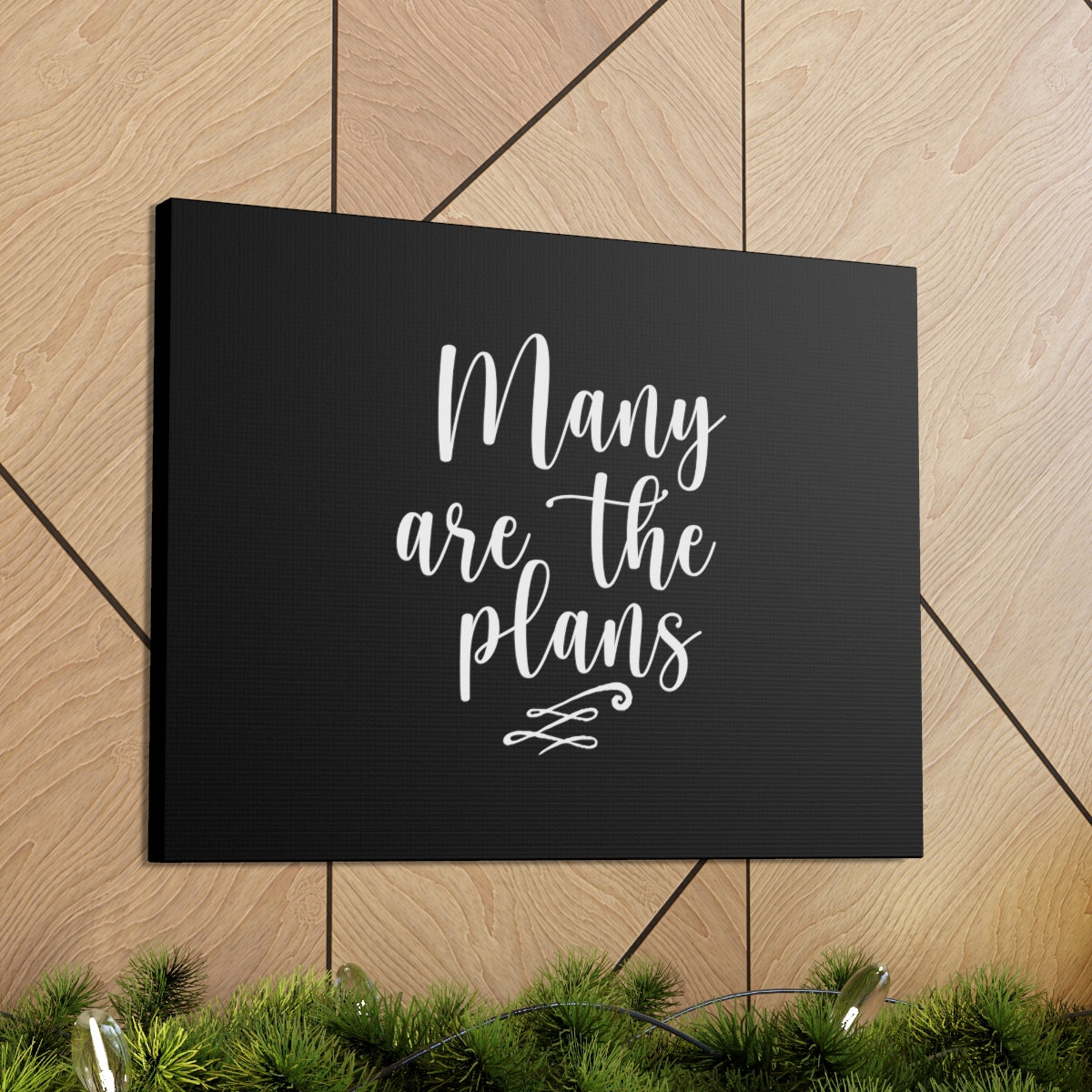 Scripture Walls Many Are The Plans Jeremiah 29:11 Christian Wall Art Bible Verse Print Ready to Hang Unframed-Express Your Love Gifts