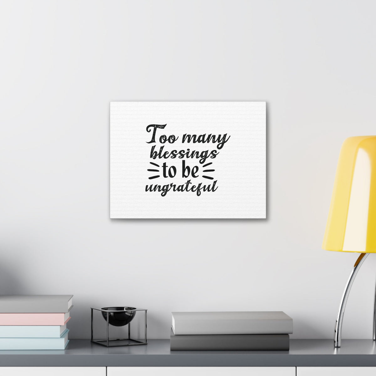 Scripture Walls Many Blessings 1 CHRONICLES 16:34 Christian Wall Art Bible Verse Print Ready to Hang Unframed-Express Your Love Gifts