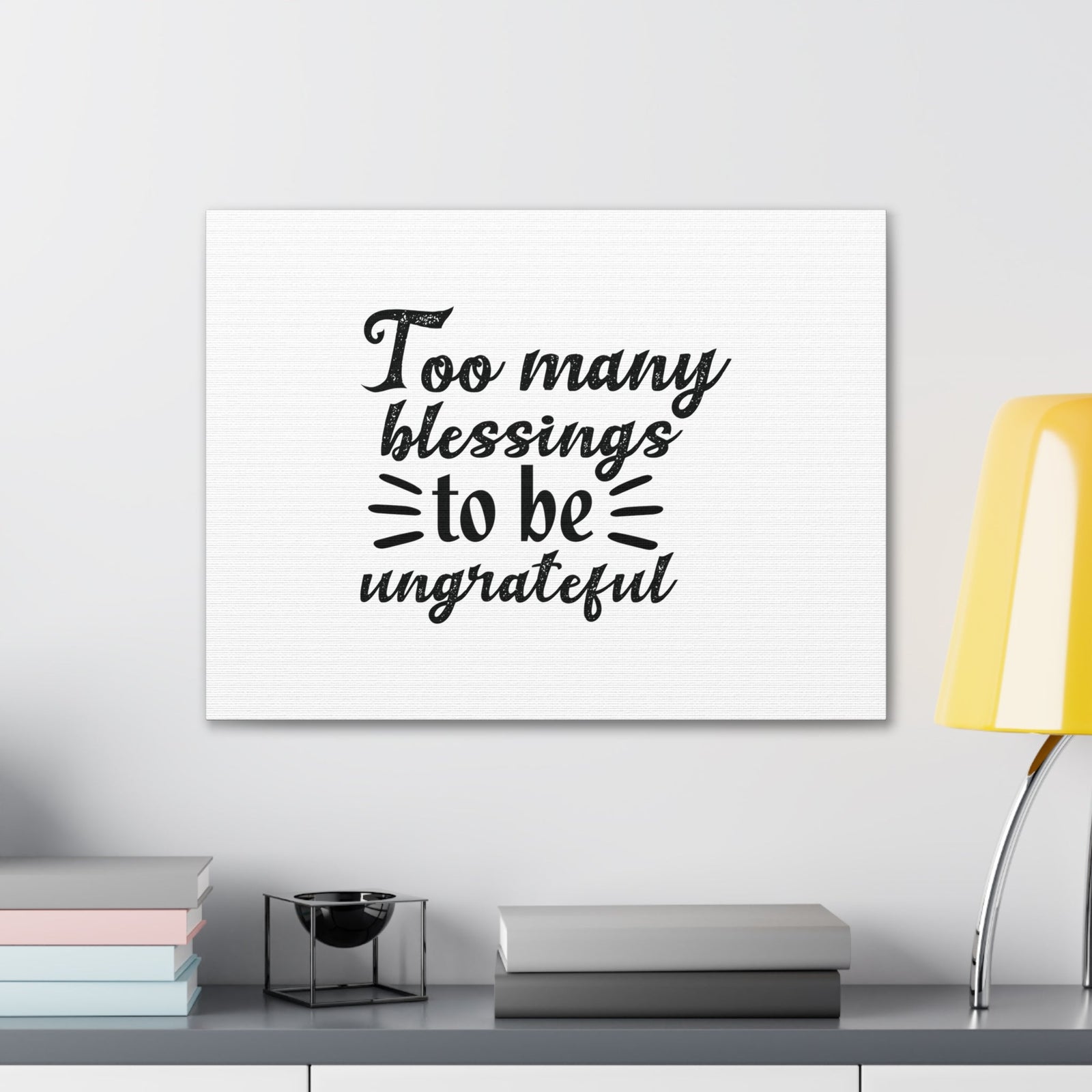 Scripture Walls Many Blessings 1 CHRONICLES 16:34 Christian Wall Art Bible Verse Print Ready to Hang Unframed-Express Your Love Gifts