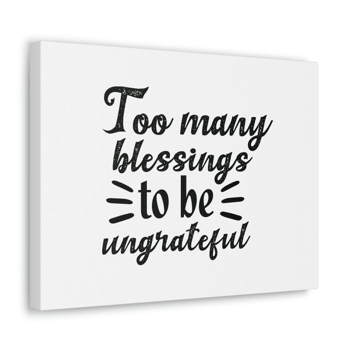 Scripture Walls Many Blessings Hebrews 12:28 Christian Wall Art Bible Verse Print Ready to Hang Unframed-Express Your Love Gifts
