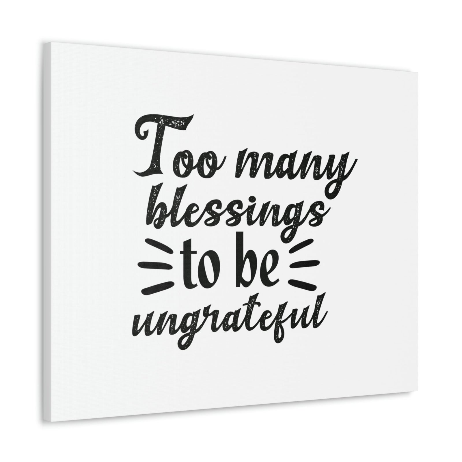 Scripture Walls Many Blessings Hebrews 12:28 Christian Wall Art Bible Verse Print Ready to Hang Unframed-Express Your Love Gifts