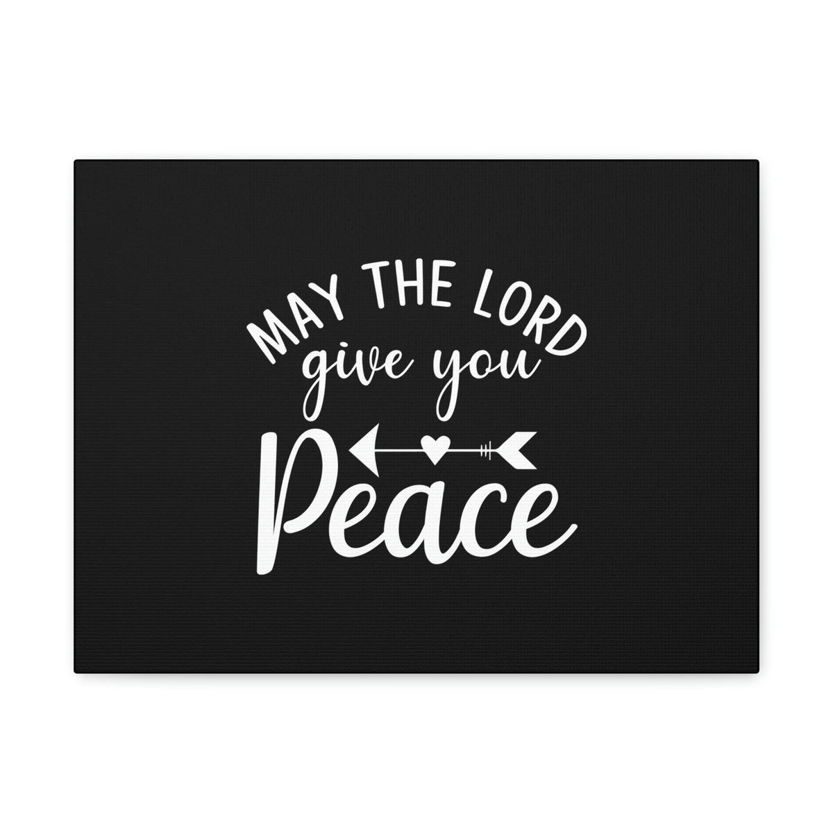 Scripture Walls May The Lord Give You Peace John 14:27 Christian Wall Art Bible Verse Print Ready to Hang Unframed-Express Your Love Gifts