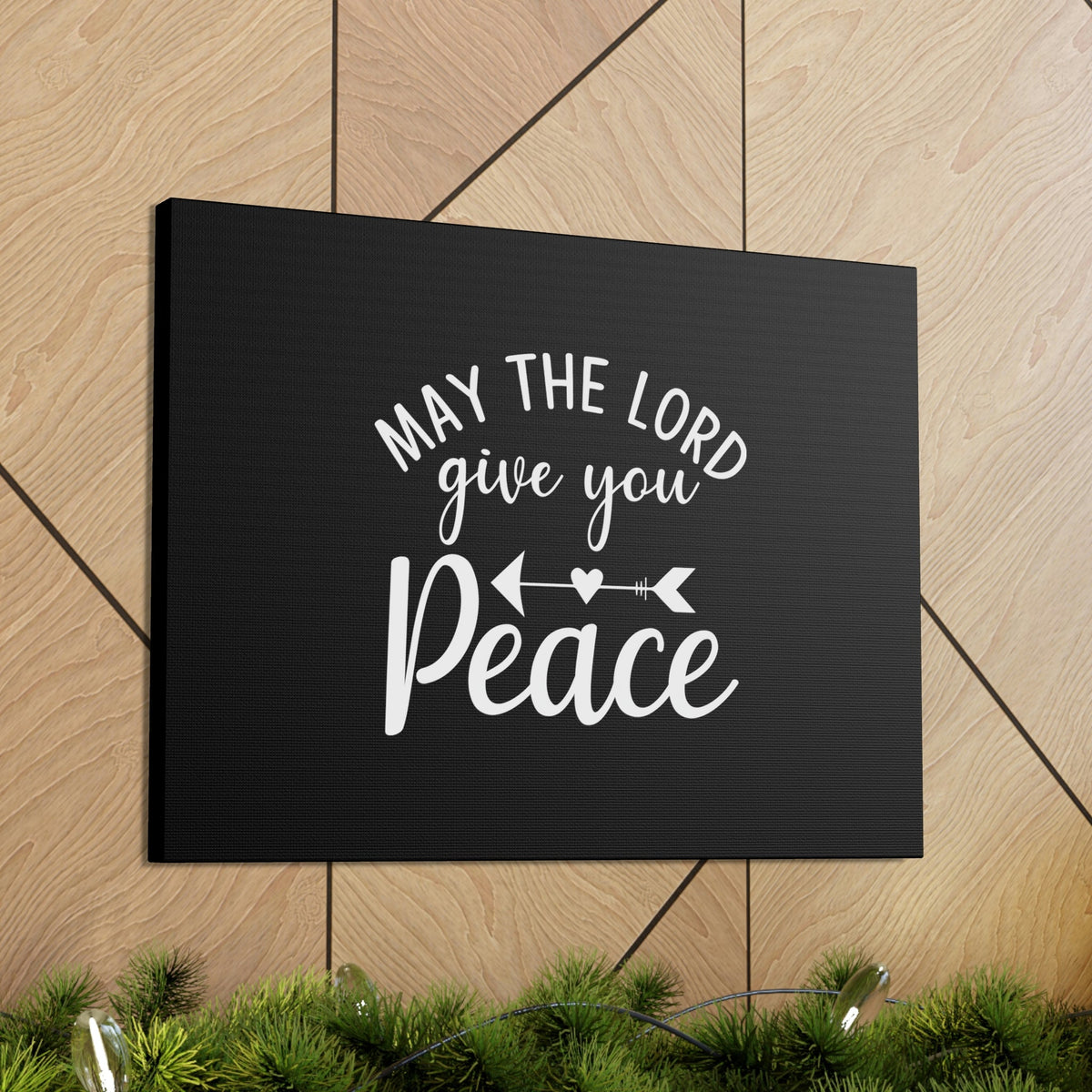 Scripture Walls May The Lord Give You Peace John 14:27 Christian Wall Art Bible Verse Print Ready to Hang Unframed-Express Your Love Gifts