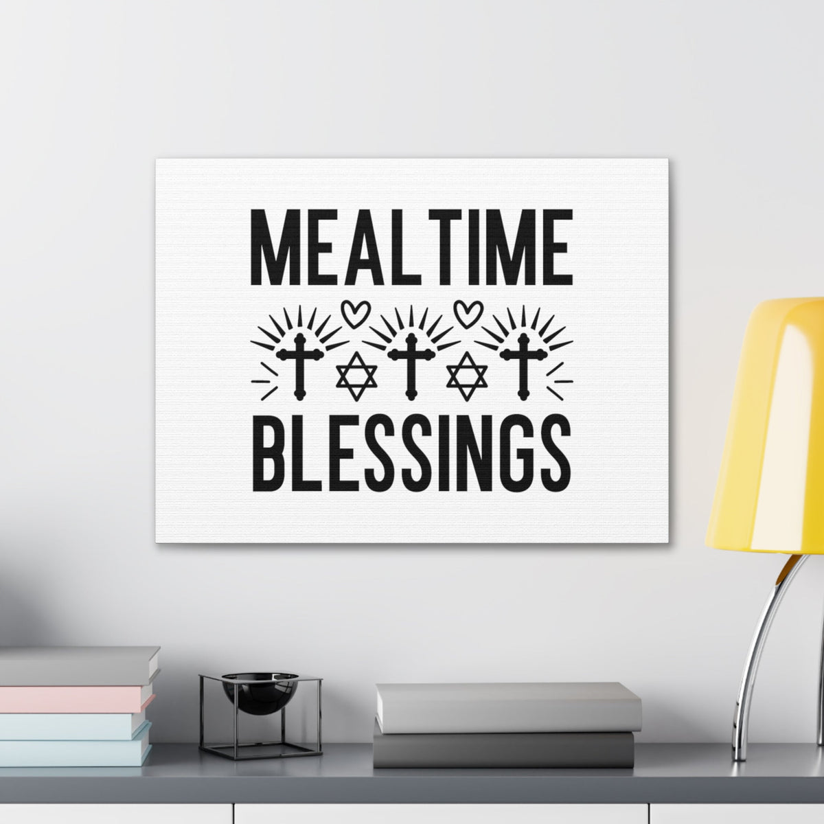 Scripture Walls Mealtime Blessings Deuteronomy 15:6 Christian Wall Art Bible Verse Print Ready to Hang Unframed-Express Your Love Gifts