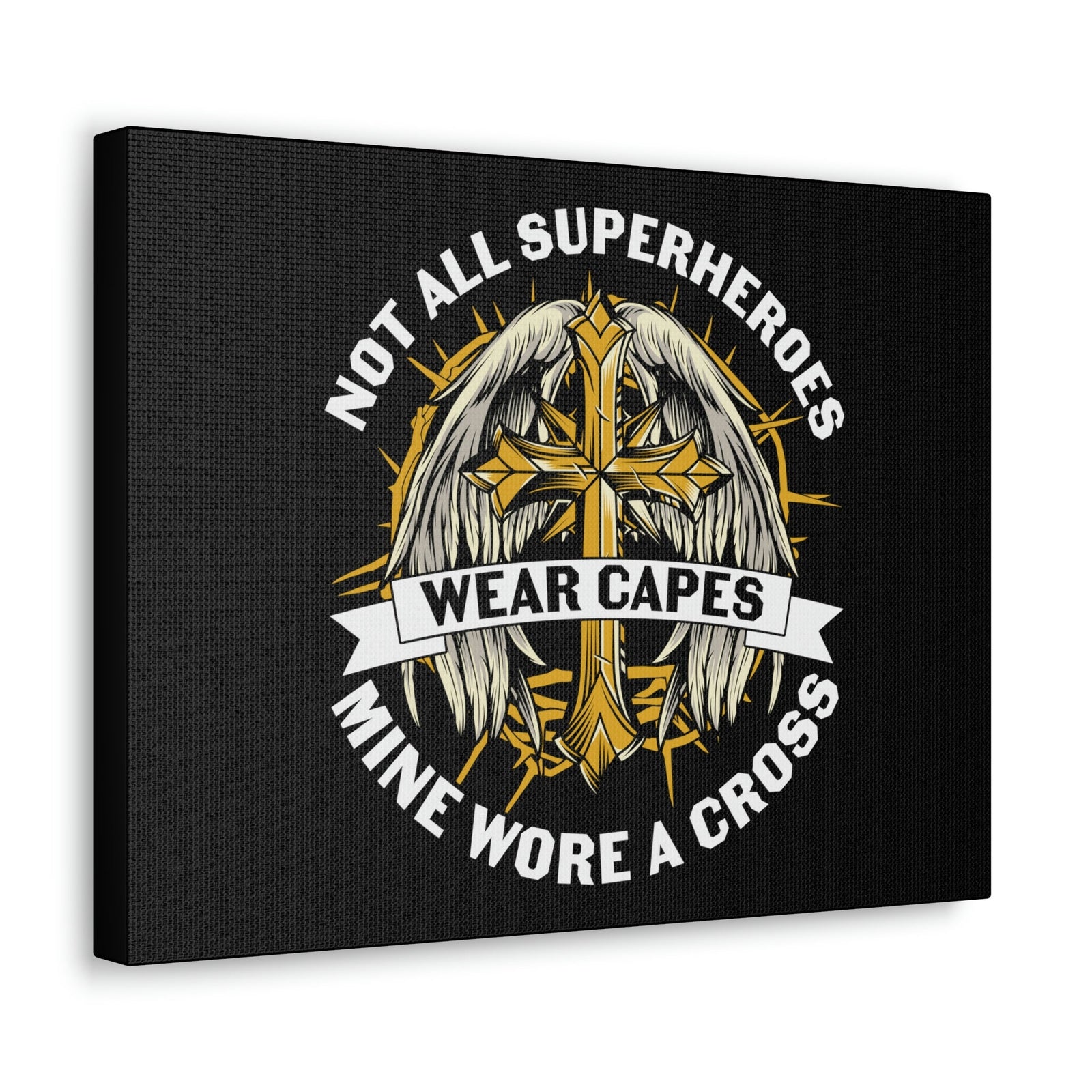 Scripture Walls Mine Wore A Cross Zephaniah 3:17 Christian Wall Art Bible Verse Print Ready to Hang Unframed-Express Your Love Gifts