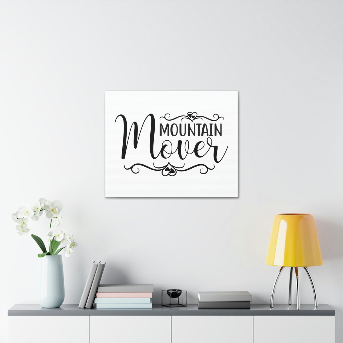 Scripture Walls Mountain Mover Matthew 17:20 Christian Wall Art Print Ready to Hang Unframed-Express Your Love Gifts