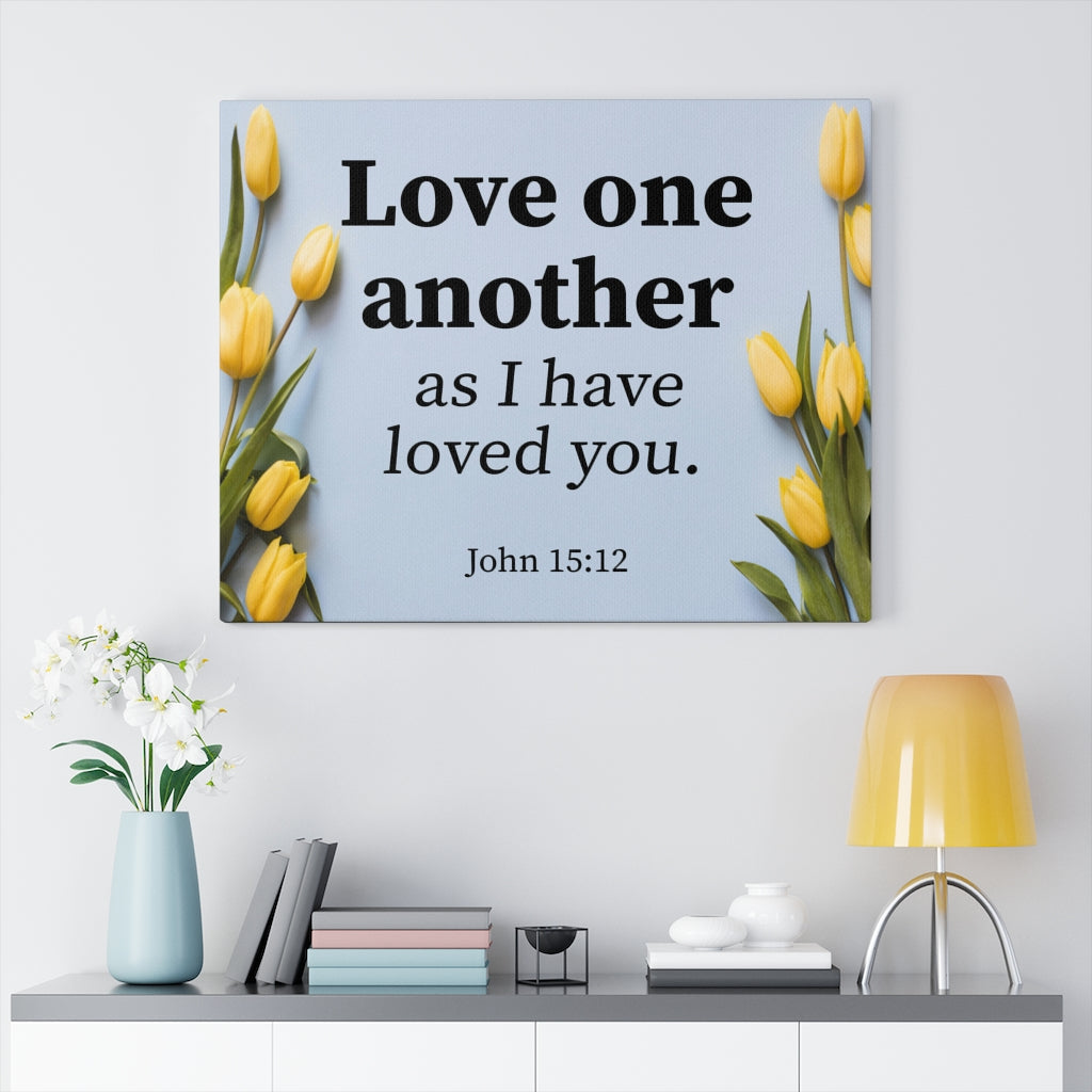 Scripture Walls My Commandment John 15:12 Wall Art Christian Home Decor Unframed-Express Your Love Gifts