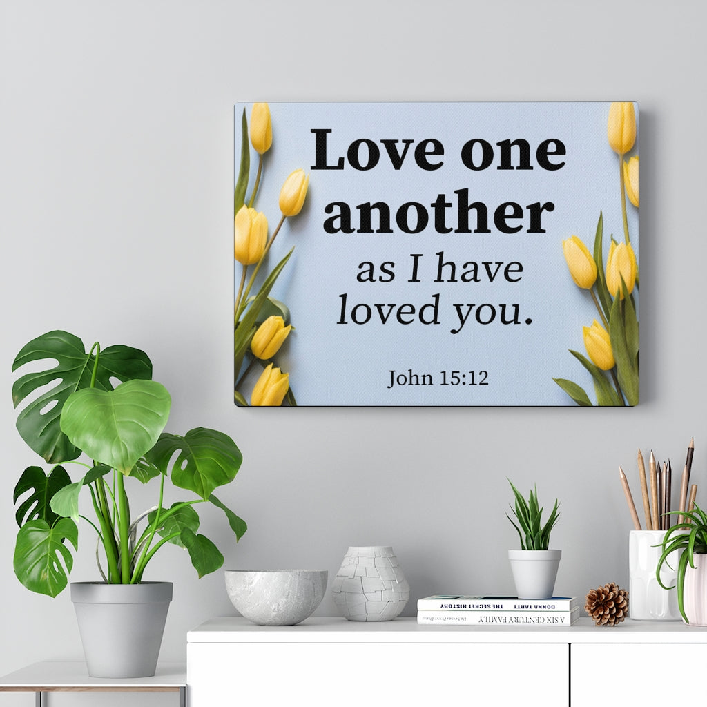 Scripture Walls My Commandment John 15:12 Wall Art Christian Home Decor Unframed-Express Your Love Gifts