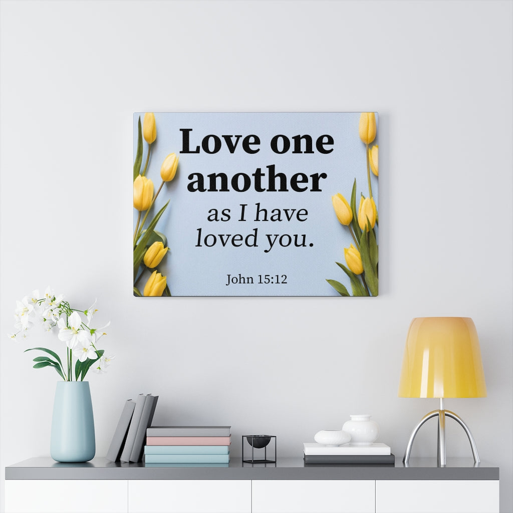 Scripture Walls My Commandment John 15:12 Wall Art Christian Home Decor Unframed-Express Your Love Gifts