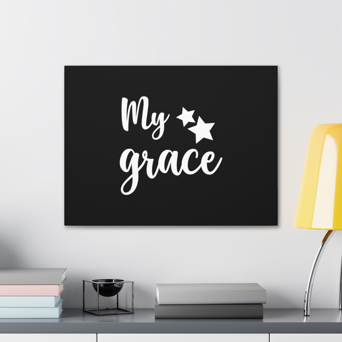 Scripture Walls My Grace 2 Corinthians 12:8-9 Christian Wall Art Bible Verse Print Ready to Hang Unframed-Express Your Love Gifts