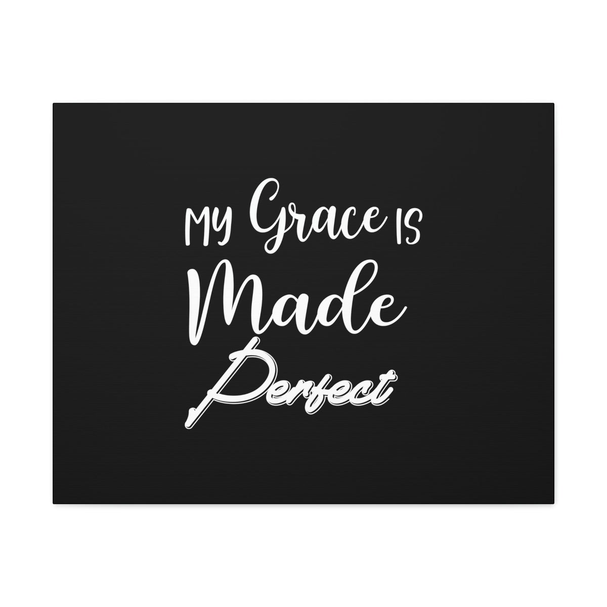 Scripture Walls My Grace Is Made Perfect 2 Corinthians 12:9 Christian Wall Art Bible Verse Print Ready to Hang Unframed-Express Your Love Gifts