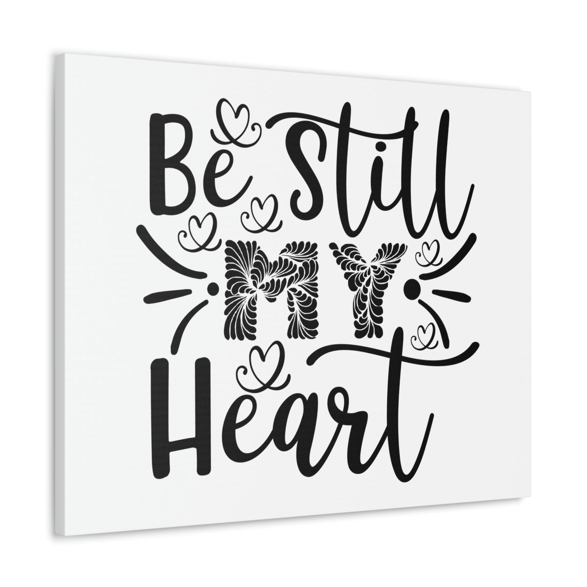 Scripture Walls My Heart Psalm 37:7 Christian Wall Art Print Ready to Hang Unframed-Express Your Love Gifts