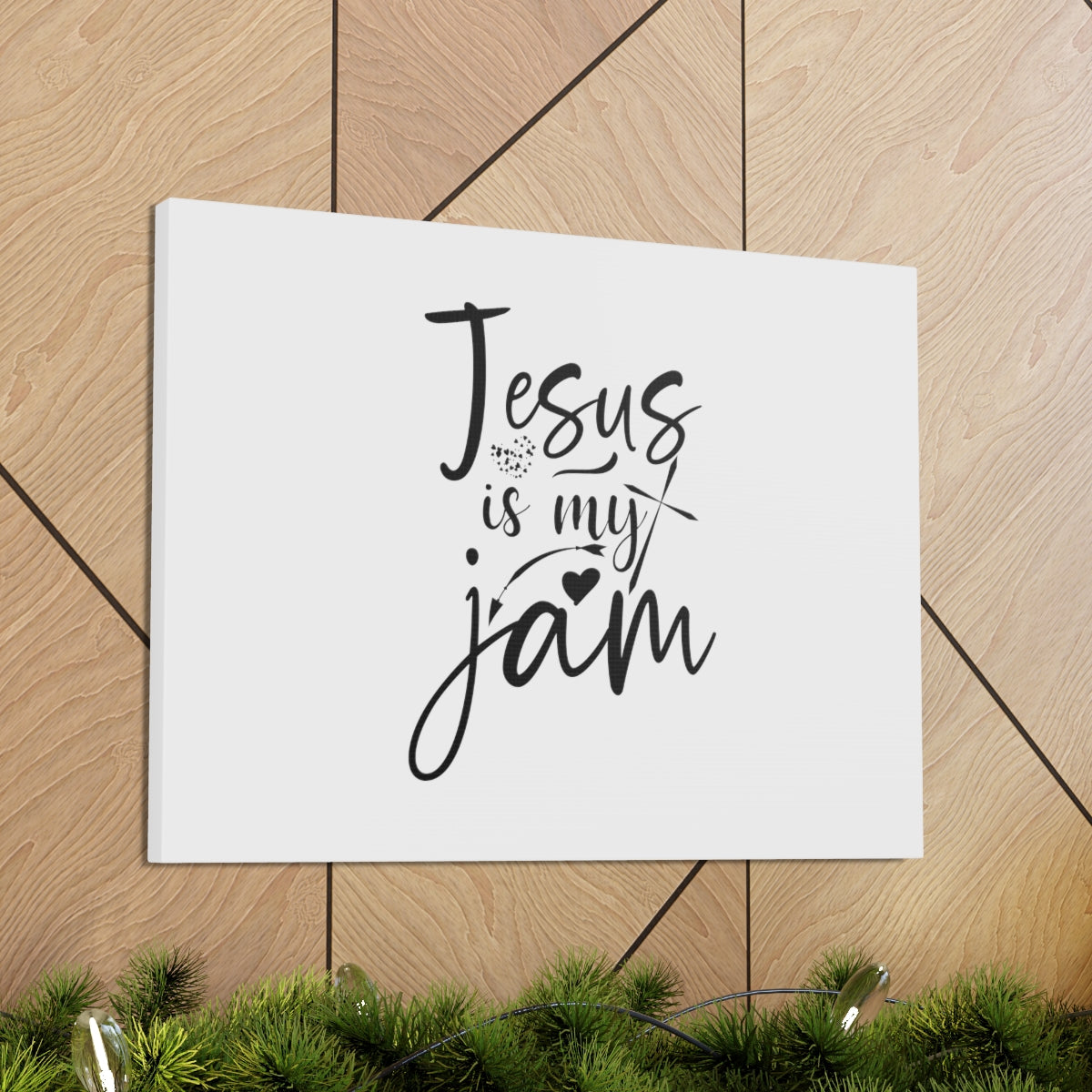 Scripture Walls My Jam Heart Matthew 1:21 Christian Wall Art Bible Verse Print Ready to Hang Unframed-Express Your Love Gifts
