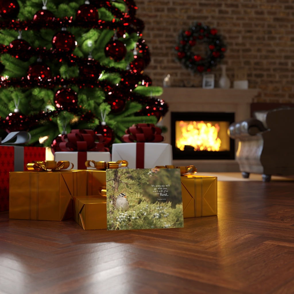 Scripture Walls My Presence Exodus 53:14 Bible Verse Canvas Christian Wall Art Ready to Hang Unframed-Express Your Love Gifts