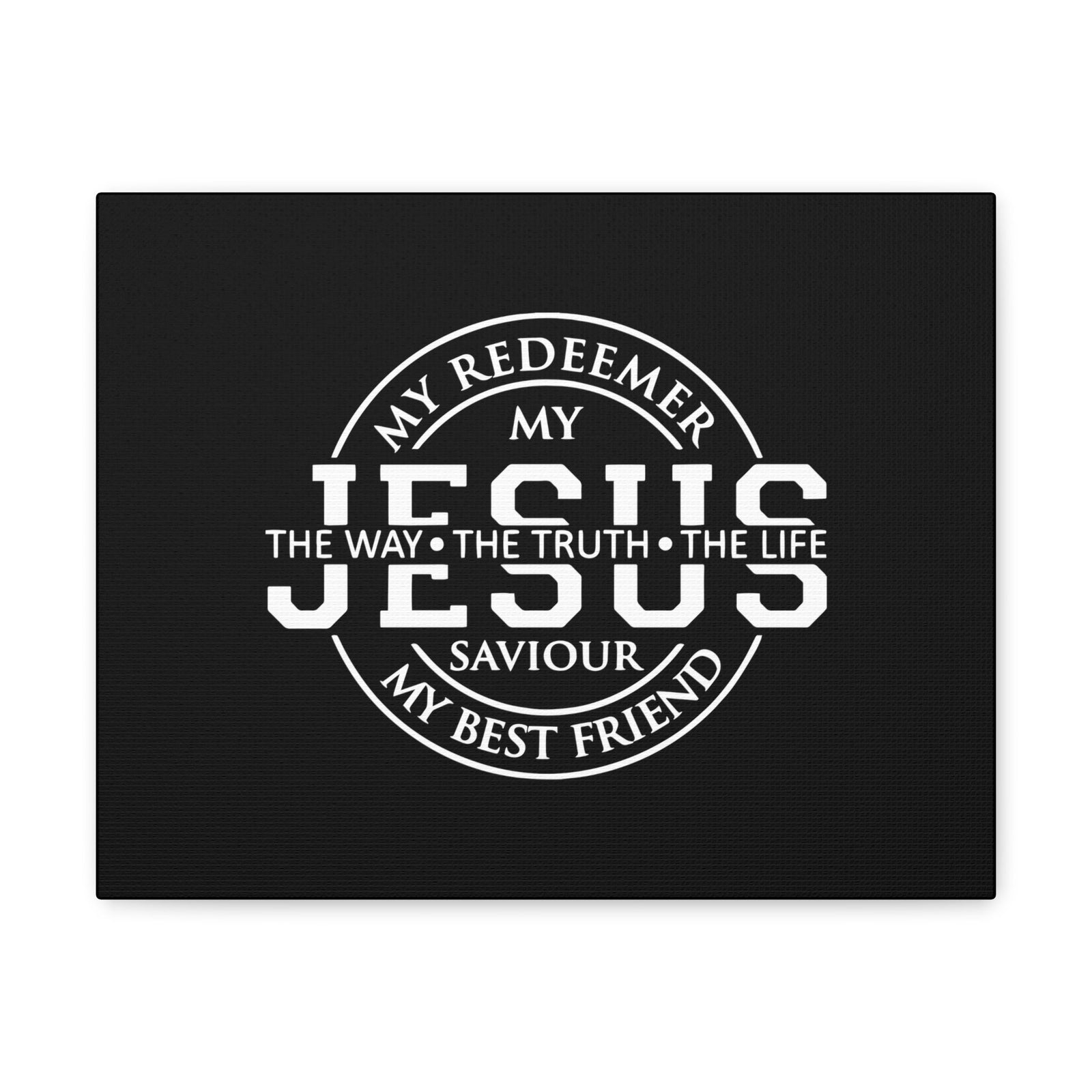 Scripture Walls My Redeemer My Jesus Isaiah 12:2 Christian Wall Art Bible Verse Print Ready to Hang Unframed-Express Your Love Gifts