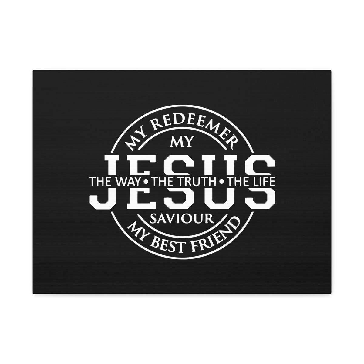 Scripture Walls My Redeemer My Jesus Isaiah 12:2 Christian Wall Art Bible Verse Print Ready to Hang Unframed-Express Your Love Gifts