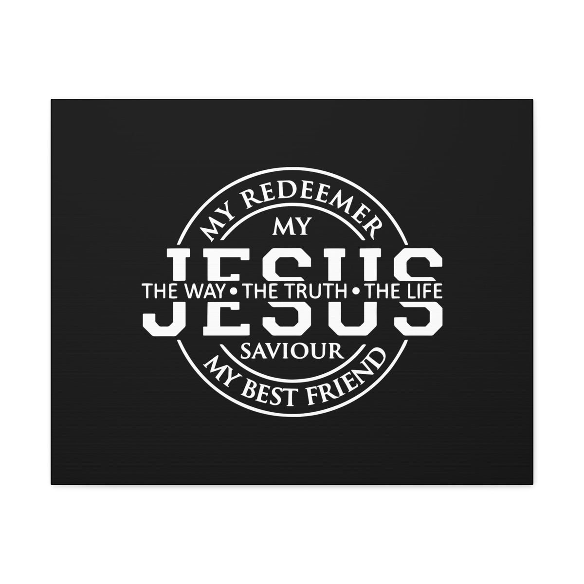 Scripture Walls My Redeemer My Jesus Isaiah 12:2 Christian Wall Art Bible Verse Print Ready to Hang Unframed-Express Your Love Gifts
