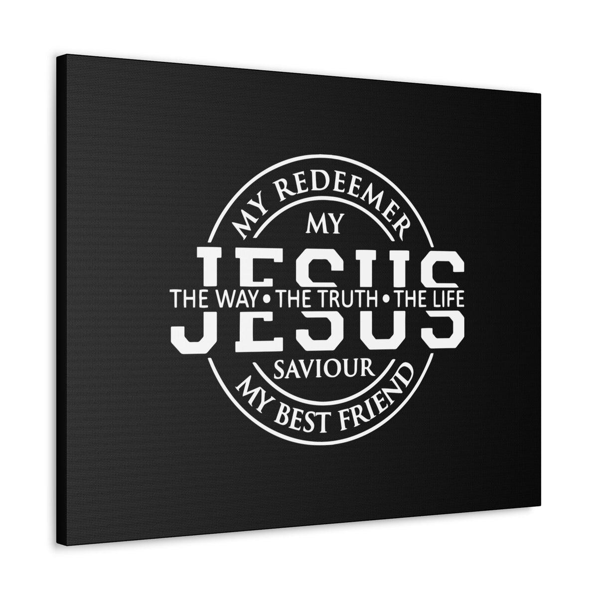 Scripture Walls My Redeemer My Jesus Isaiah 12:2 Christian Wall Art Bible Verse Print Ready to Hang Unframed-Express Your Love Gifts