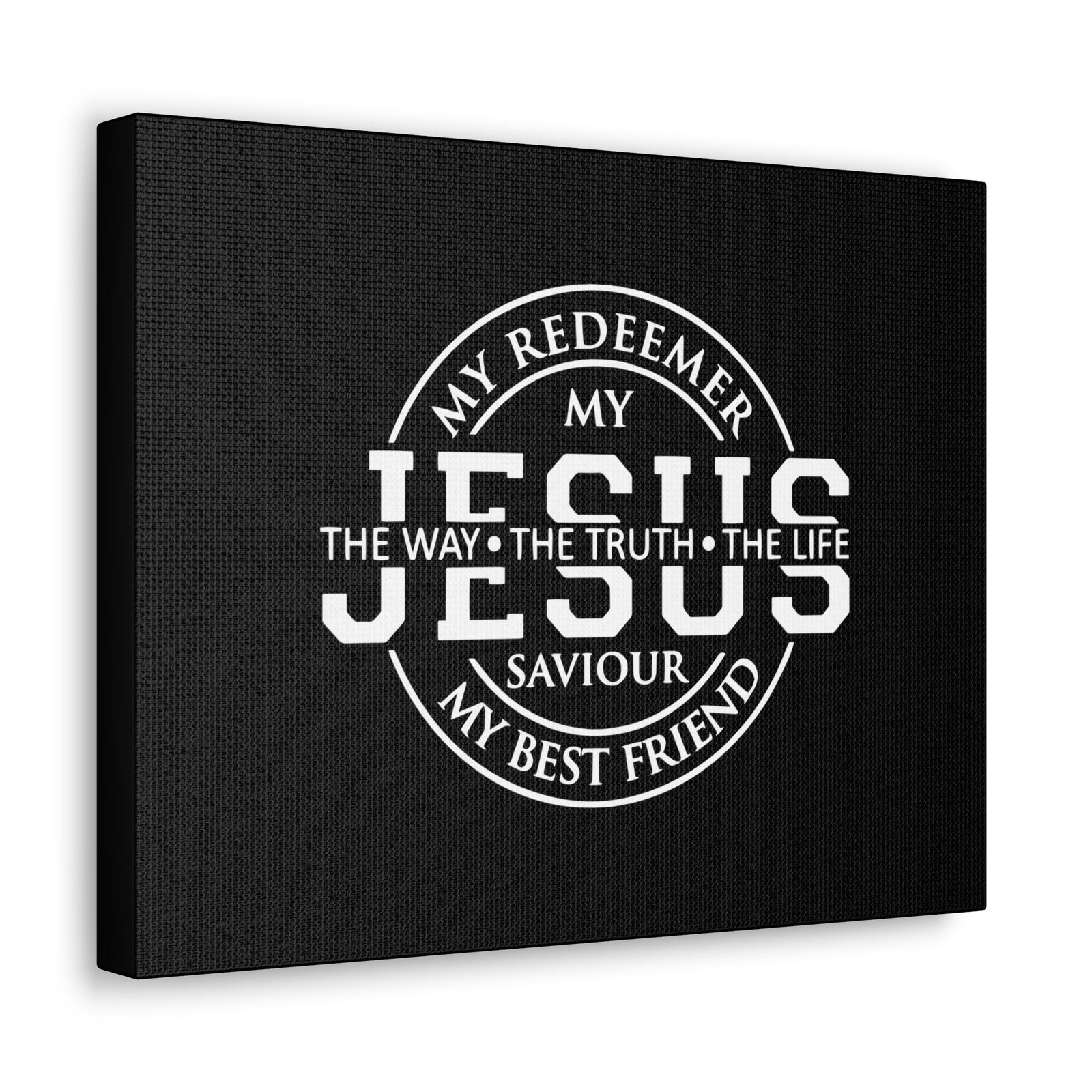 Scripture Walls My Redeemer My Jesus Isaiah 12:2 Christian Wall Art Bible Verse Print Ready to Hang Unframed-Express Your Love Gifts