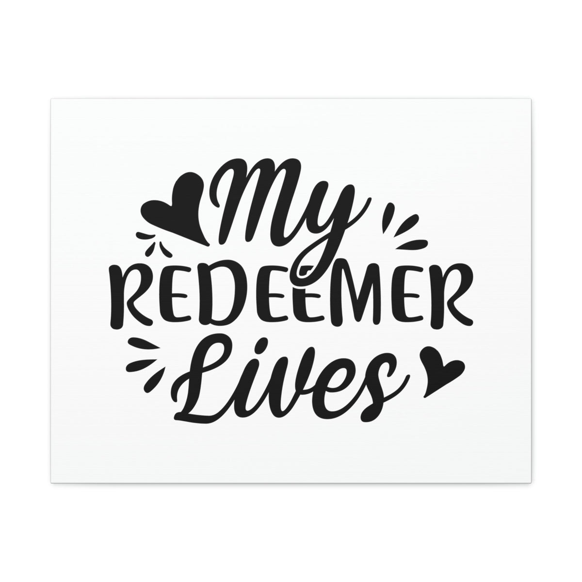 Scripture Walls My Redeemer Proverbs 19:25 Heart Christian Wall Art Print Ready to Hang Unframed-Express Your Love Gifts
