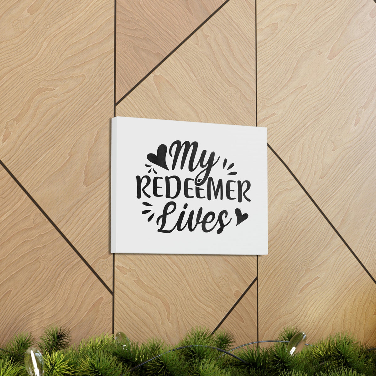 Scripture Walls My Redeemer Proverbs 19:25 Heart Christian Wall Art Print Ready to Hang Unframed-Express Your Love Gifts