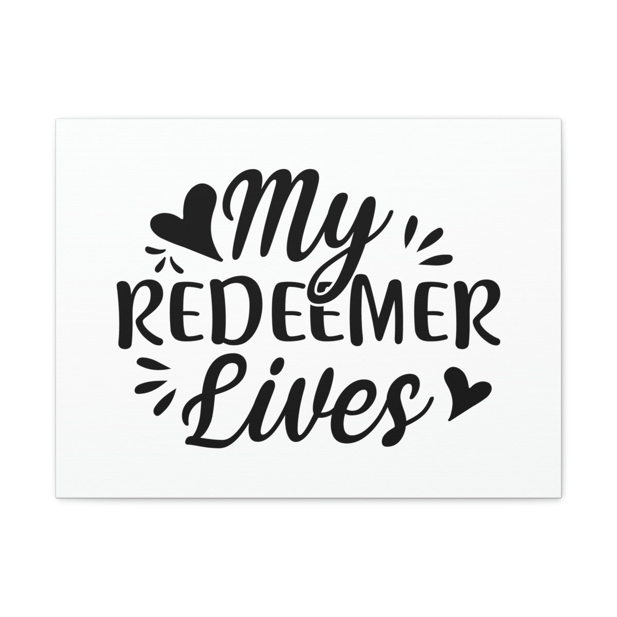 Scripture Walls My Redeemer Proverbs 19:25 Heart Christian Wall Art Print Ready to Hang Unframed-Express Your Love Gifts