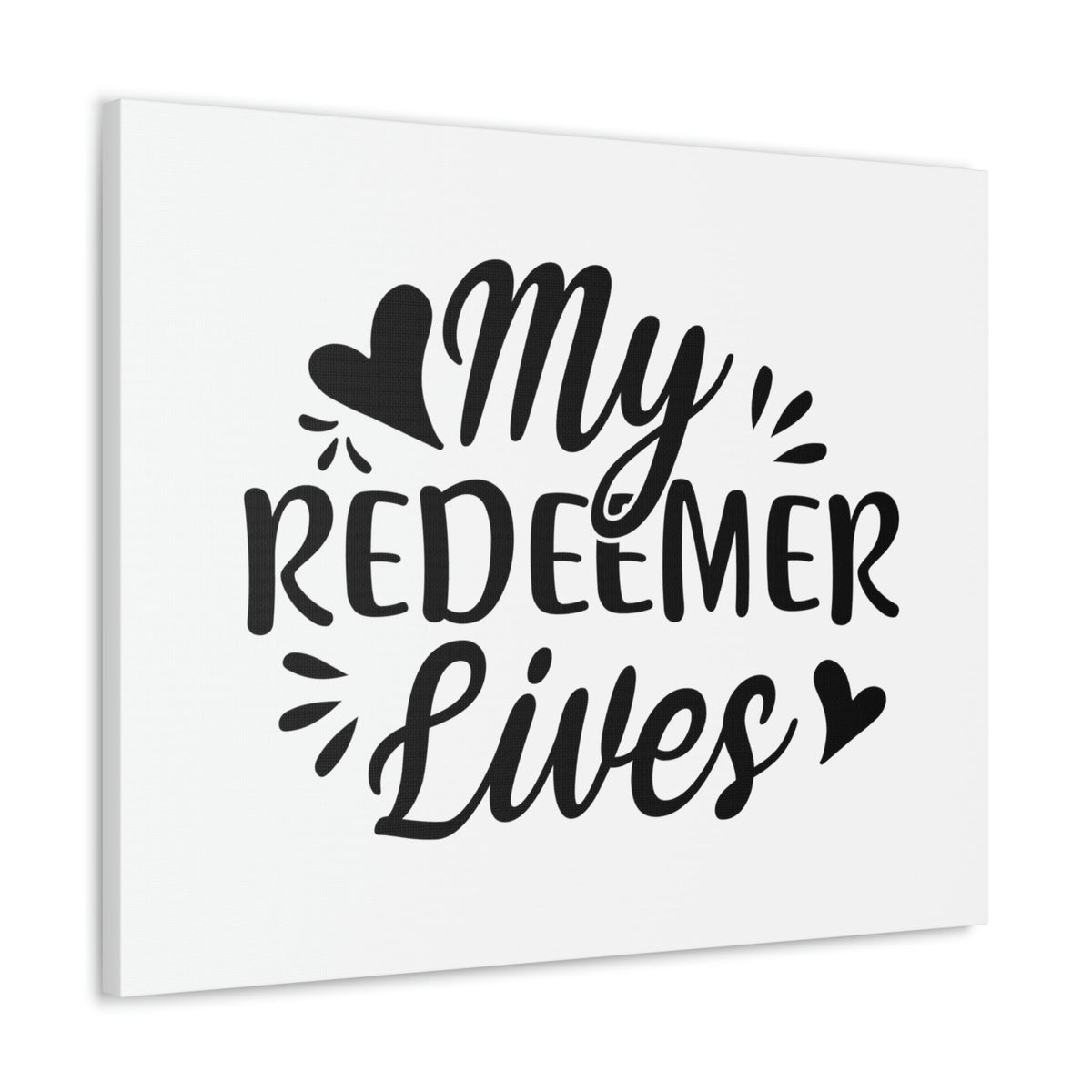 Scripture Walls My Redeemer Proverbs 19:25 Heart Christian Wall Art Print Ready to Hang Unframed-Express Your Love Gifts