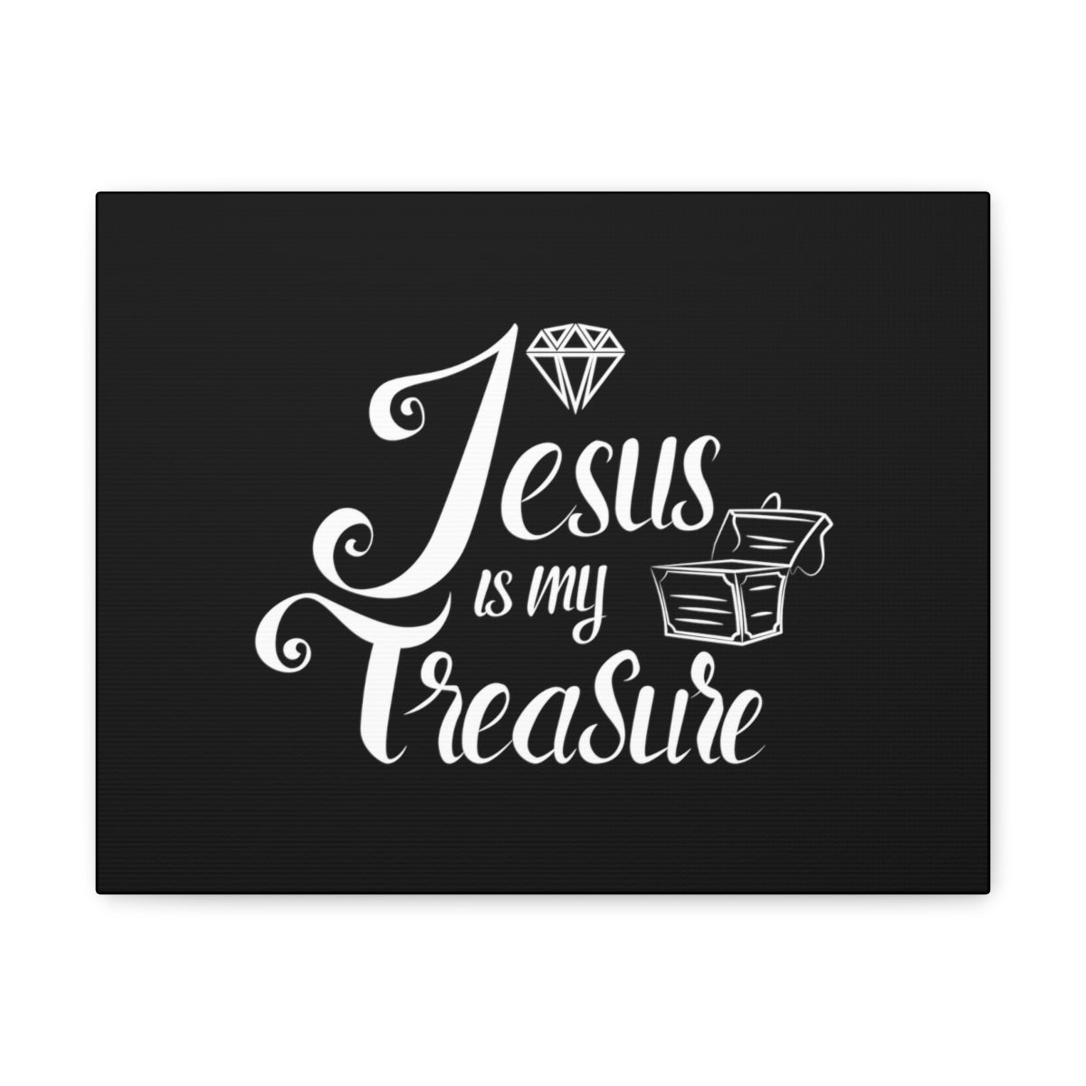 Scripture Walls My Treasure Black Philippians 4:19 Christian Wall Art Bible Verse Print Ready to Hang Unframed-Express Your Love Gifts