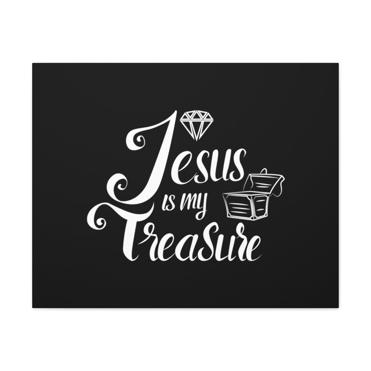 Scripture Walls My Treasure Black Philippians 4:19 Christian Wall Art Bible Verse Print Ready to Hang Unframed-Express Your Love Gifts