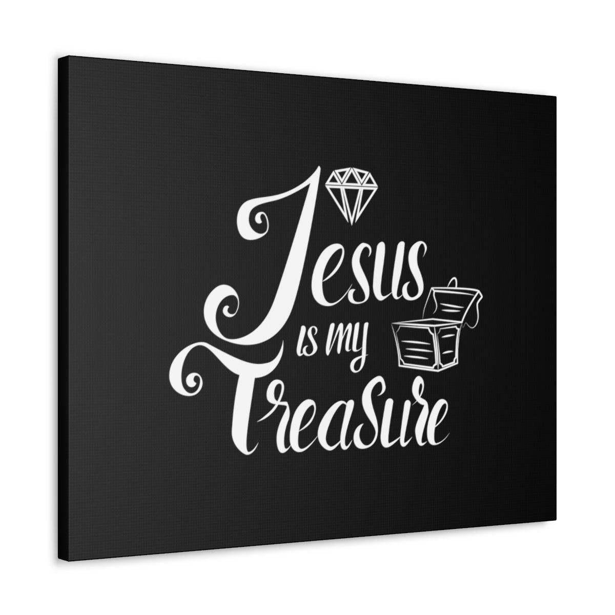 Scripture Walls My Treasure Black Philippians 4:19 Christian Wall Art Bible Verse Print Ready to Hang Unframed-Express Your Love Gifts