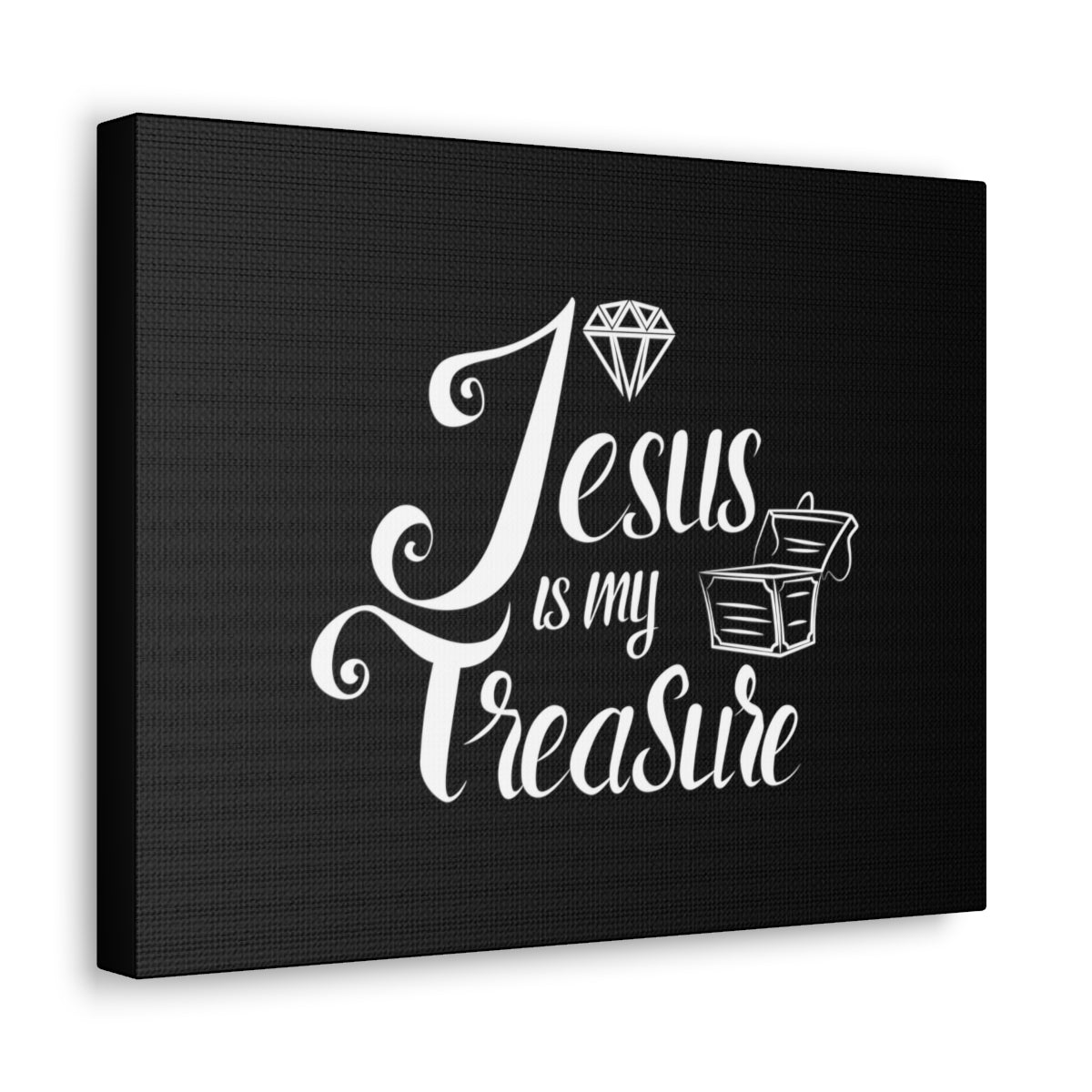 Scripture Walls My Treasure Black Philippians 4:19 Christian Wall Art Bible Verse Print Ready to Hang Unframed-Express Your Love Gifts