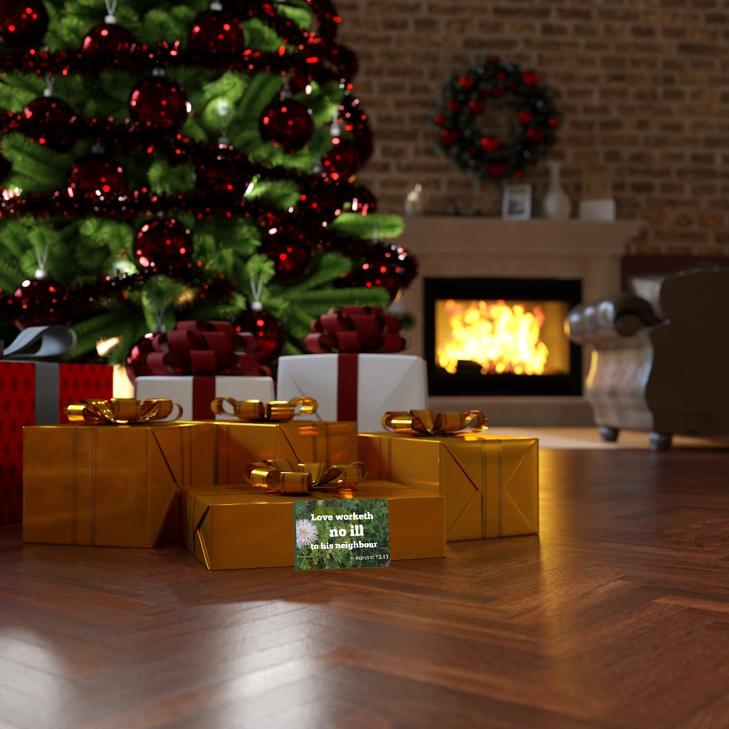 Scripture Walls Neighbor Romans 13:10 Bible Verse Canvas Christian Wall Art Ready to Hang Unframed-Express Your Love Gifts