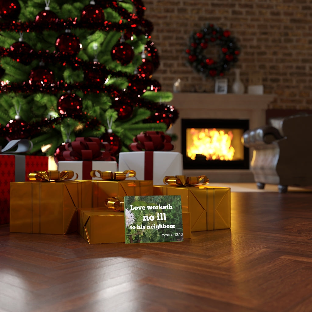 Scripture Walls Neighbor Romans 13:10 Bible Verse Canvas Christian Wall Art Ready to Hang Unframed-Express Your Love Gifts