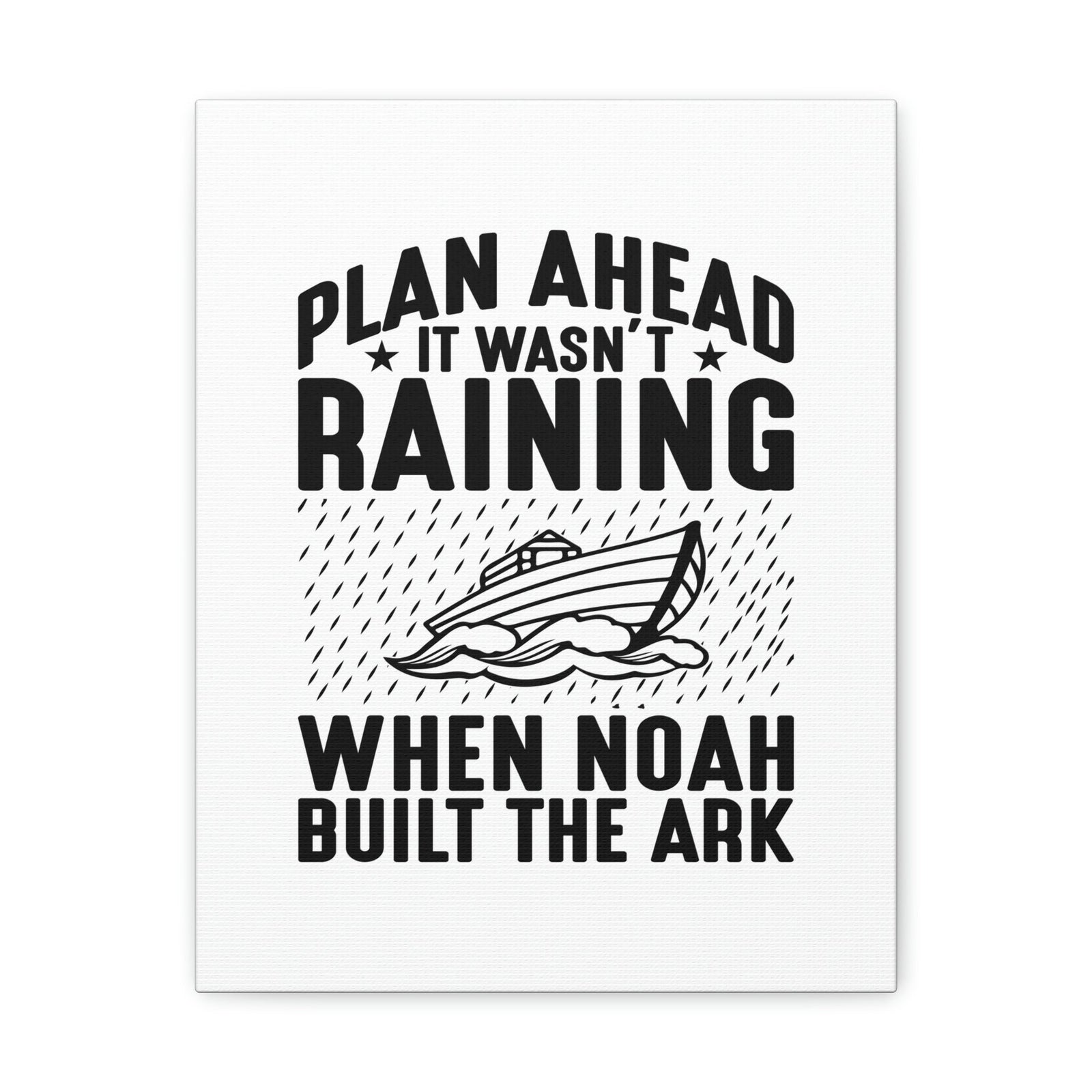 Scripture Walls Noah Built The Ark Hebrews 11:7 Christian Wall Art Bible Verse Print Ready to Hang Unframed-Express Your Love Gifts