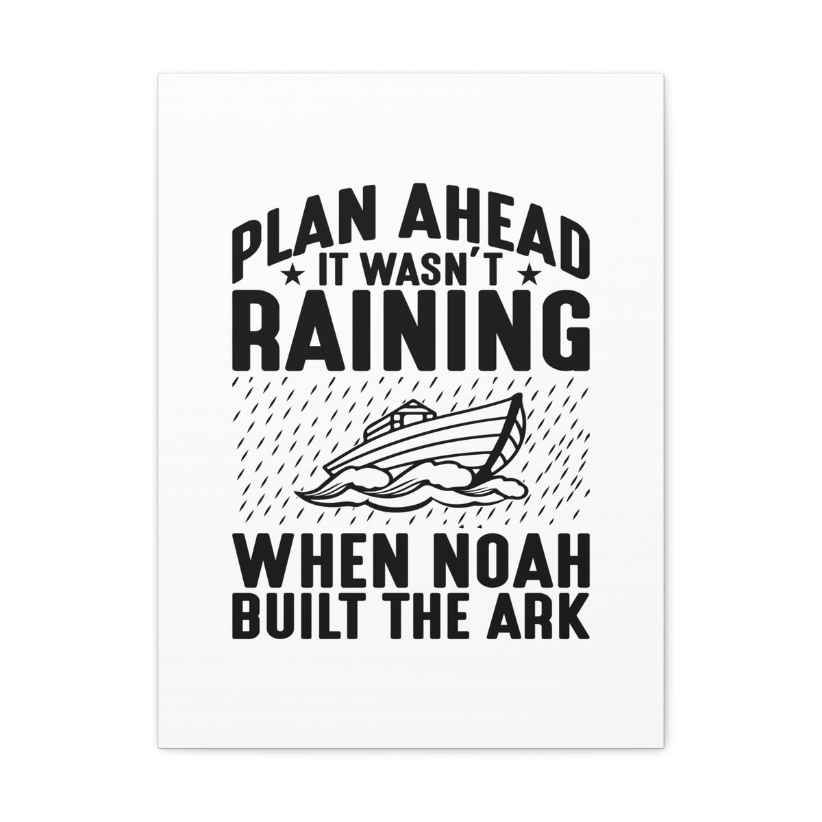 Scripture Walls Noah Built The Ark Hebrews 11:7 Christian Wall Art Bible Verse Print Ready to Hang Unframed-Express Your Love Gifts