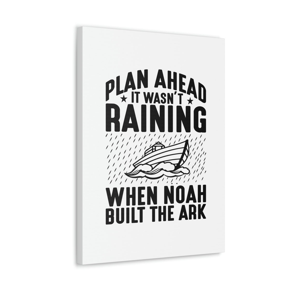 Scripture Walls Noah Built The Ark Hebrews 11:7 Christian Wall Art Bible Verse Print Ready to Hang Unframed-Express Your Love Gifts