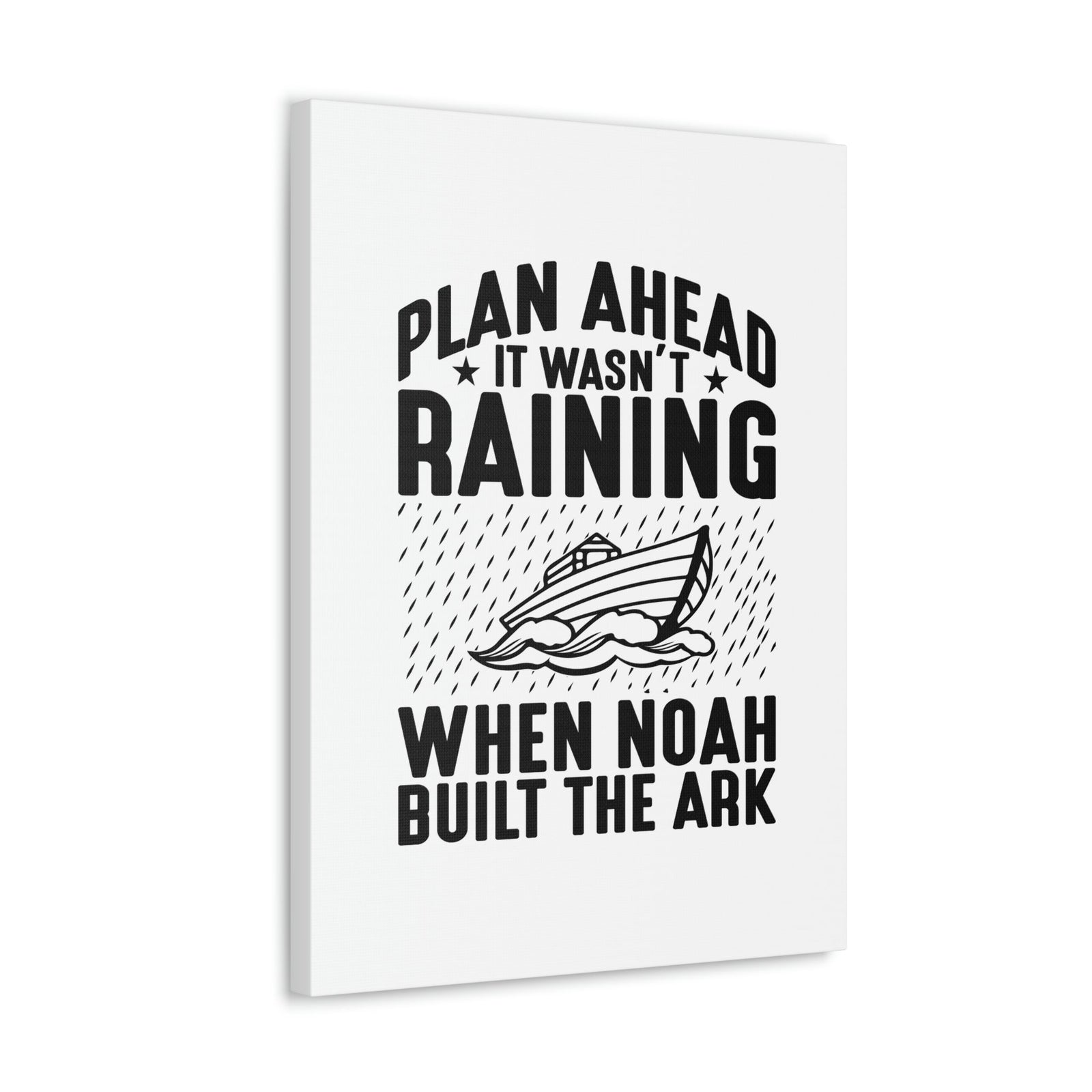 Scripture Walls Noah Built The Ark Hebrews 11:7 Christian Wall Art Bible Verse Print Ready to Hang Unframed-Express Your Love Gifts