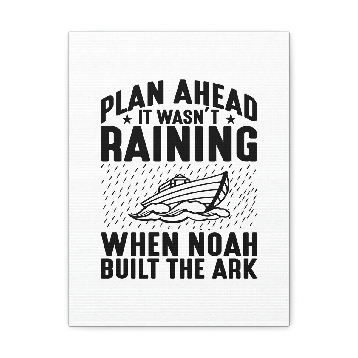 Scripture Walls Noah Built The Ark Hebrews 11:7 Christian Wall Art Bible Verse Print Ready to Hang Unframed-Express Your Love Gifts