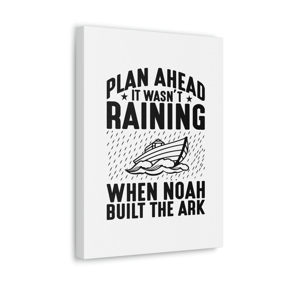 Scripture Walls Noah Built The Ark Hebrews 11:7 Christian Wall Art Bible Verse Print Ready to Hang Unframed-Express Your Love Gifts