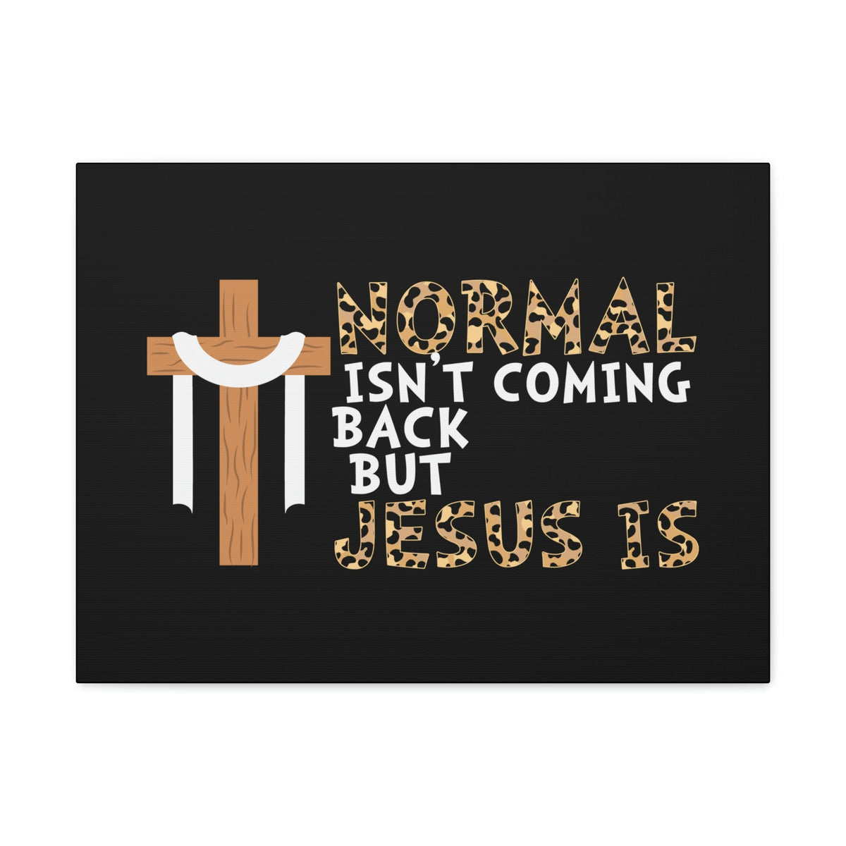 Scripture Walls Normal Isn't Coming Back Matthew 24:44 Christian Wall Art Bible Verse Print Ready to Hang Unframed-Express Your Love Gifts