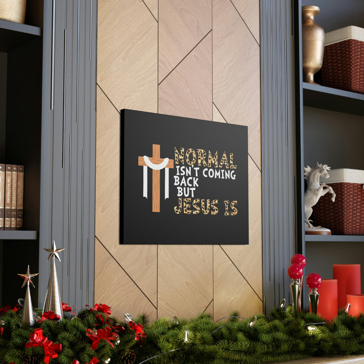 Scripture Walls Normal Isn't Coming Back Matthew 24:44 Christian Wall Art Bible Verse Print Ready to Hang Unframed-Express Your Love Gifts