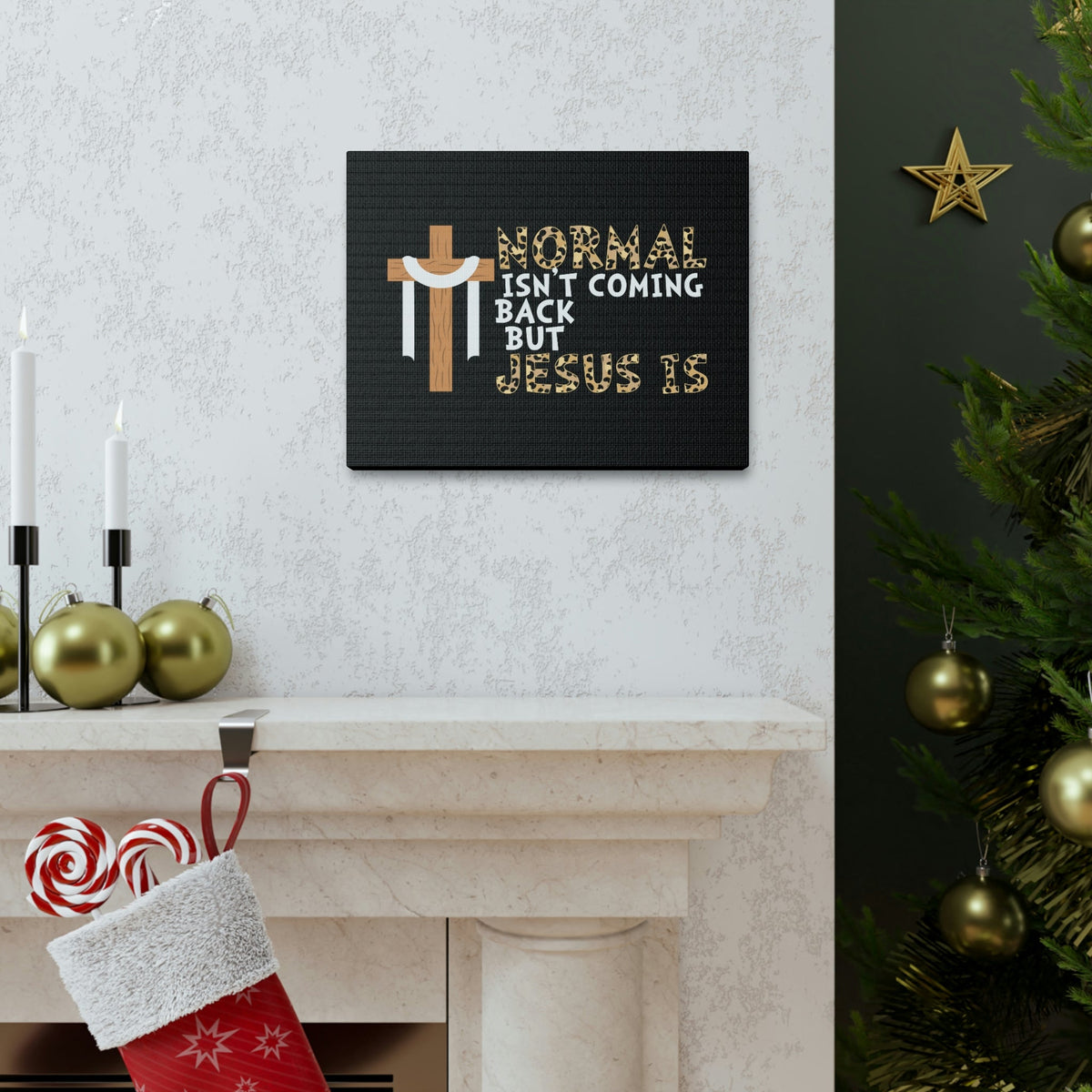 Scripture Walls Normal Isn't Coming Back Matthew 24:44 Christian Wall Art Bible Verse Print Ready to Hang Unframed-Express Your Love Gifts