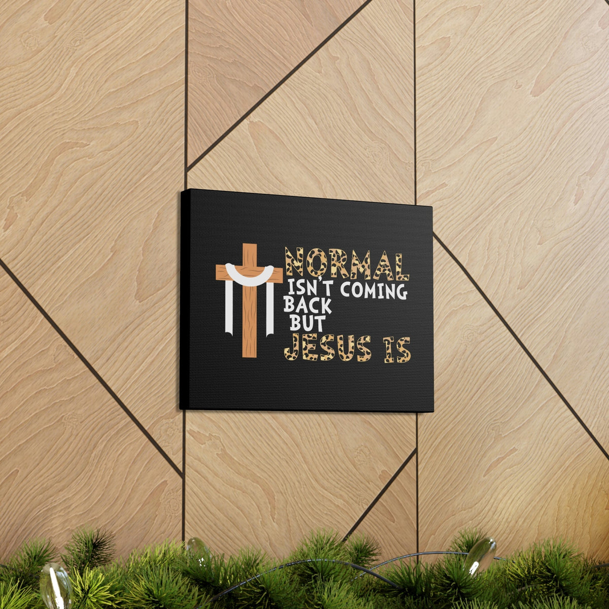 Scripture Walls Normal Isn't Coming Back Matthew 24:44 Christian Wall Art Bible Verse Print Ready to Hang Unframed-Express Your Love Gifts