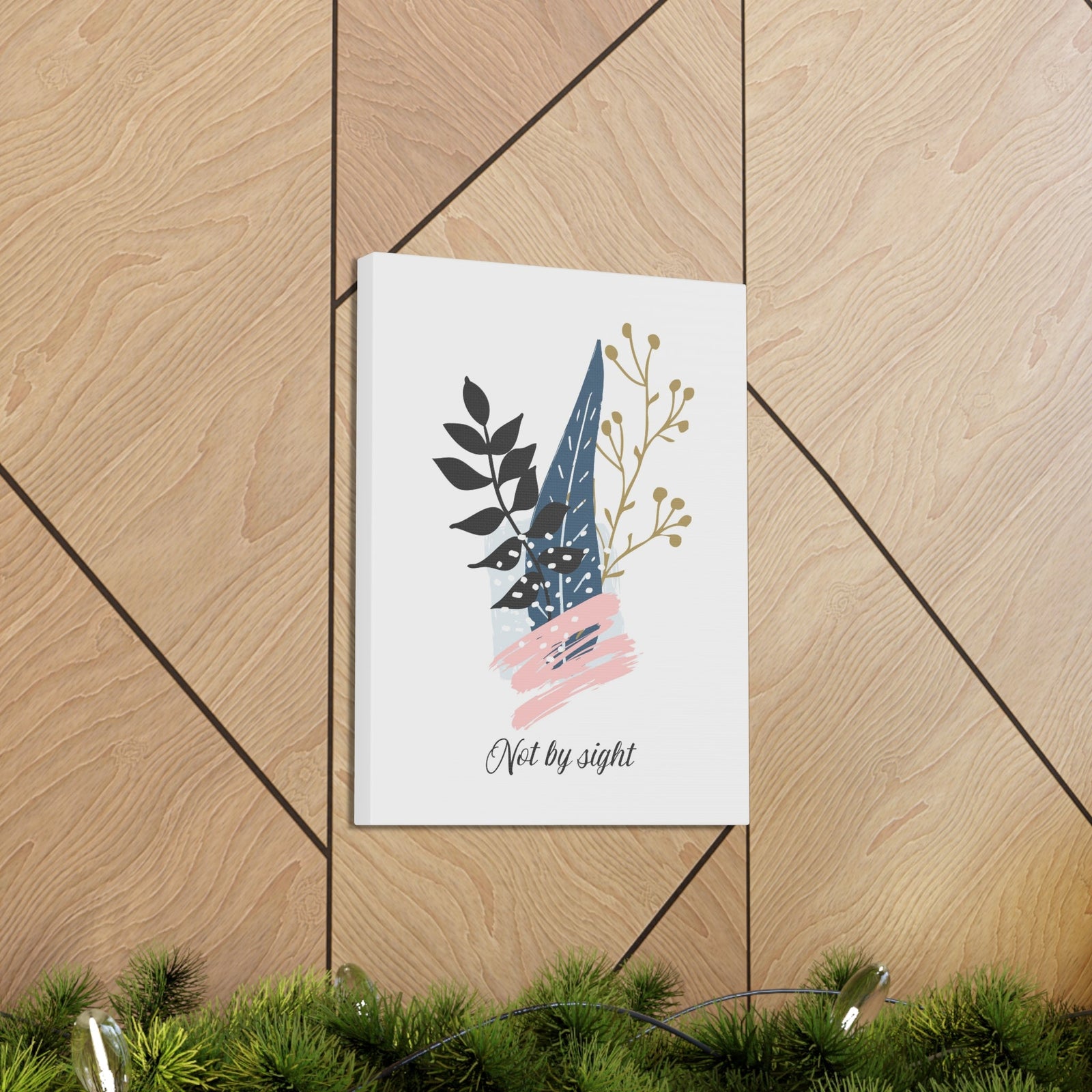 Scripture Walls Not By Sight 2 Corinthians 5:7 Christian Wall Art Bible Verse Print Ready to Hang Unframed-Express Your Love Gifts