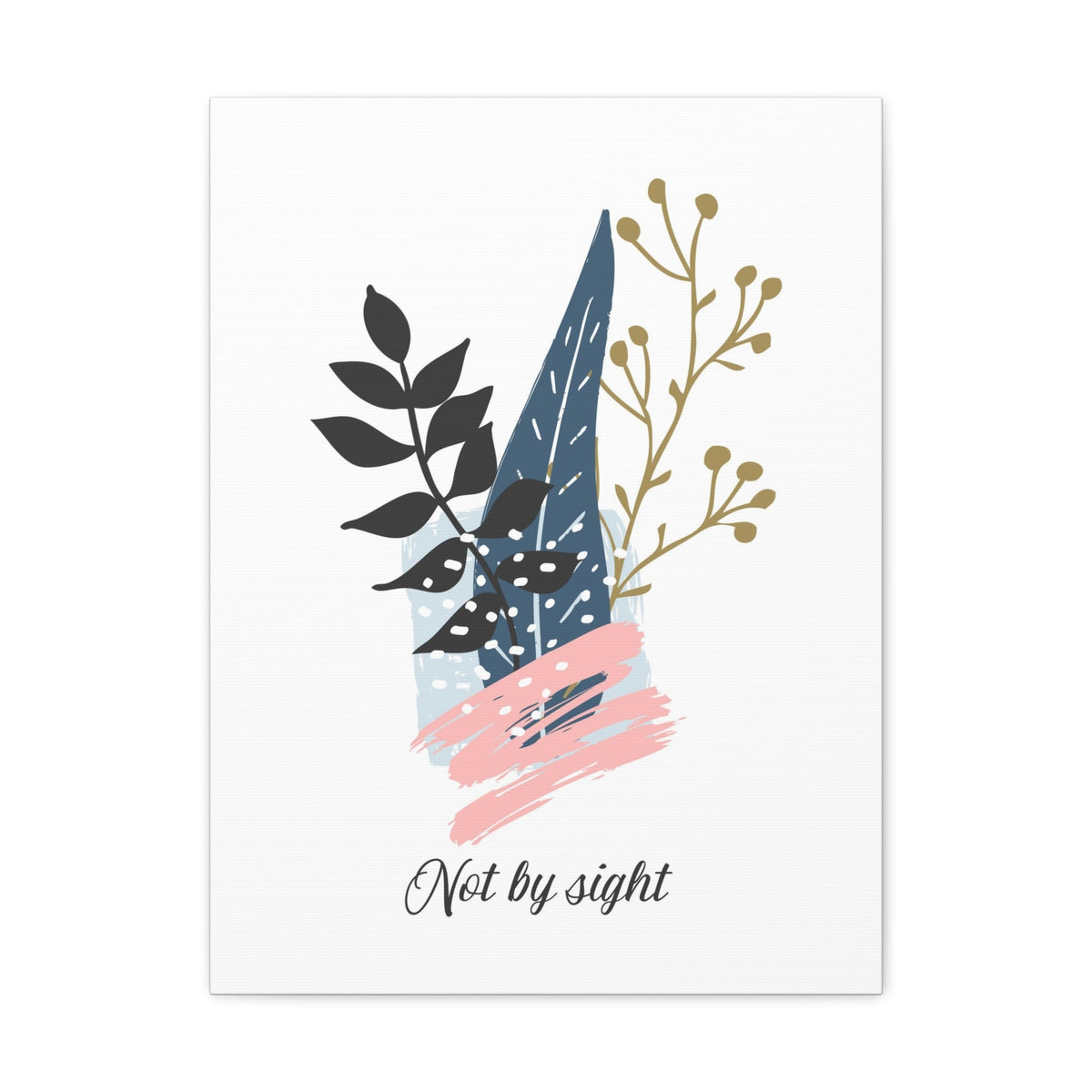 Scripture Walls Not By Sight 2 Corinthians 5:7 Christian Wall Art Bible Verse Print Ready to Hang Unframed-Express Your Love Gifts