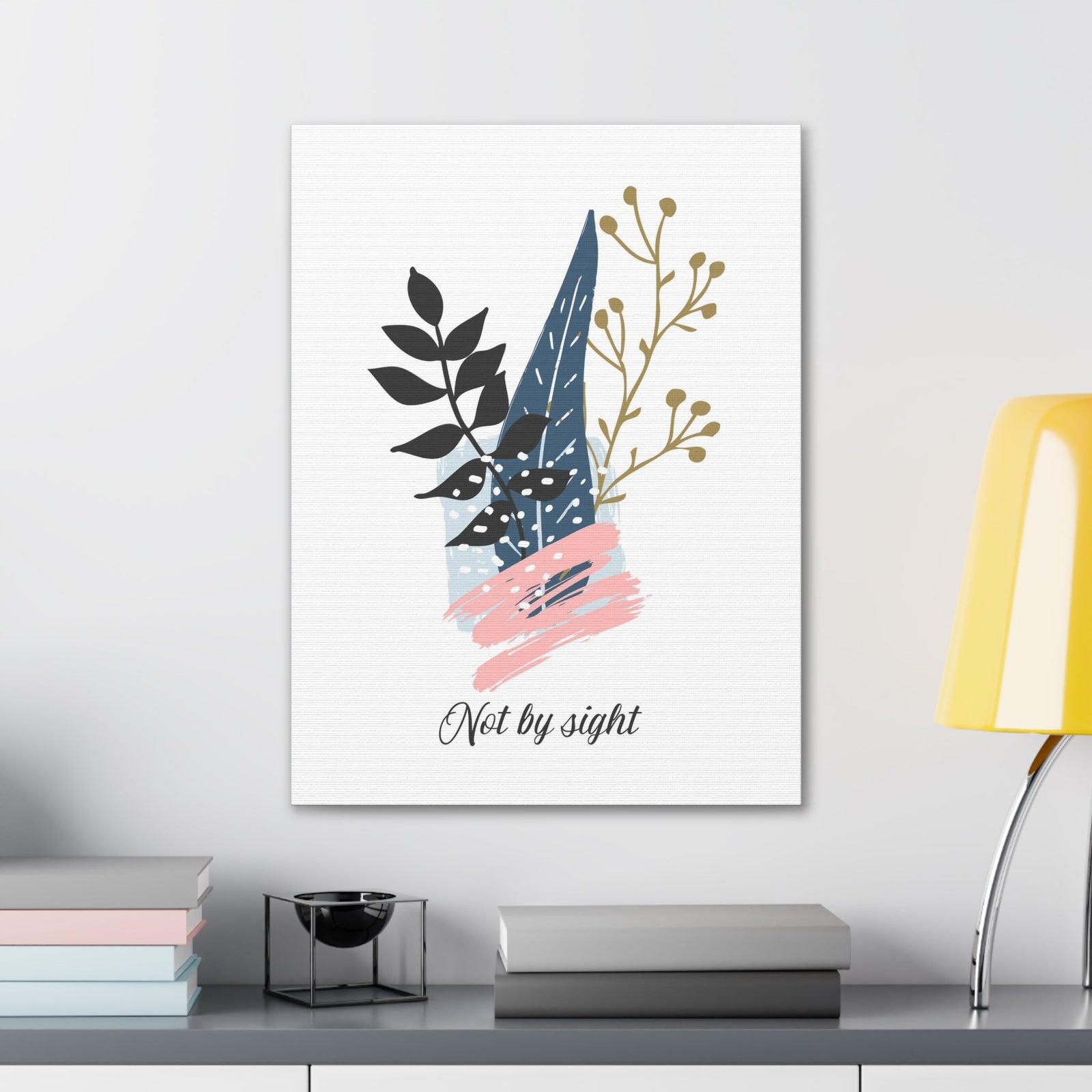 Scripture Walls Not By Sight 2 Corinthians 5:7 Christian Wall Art Bible Verse Print Ready to Hang Unframed-Express Your Love Gifts